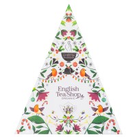 Herbaciany Kalendarz Adwentowy white  25 piramidek English Tea Shop