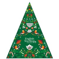 Herbaciany Kalendarz Adwentowy green  25 piramidek English Tea Shop