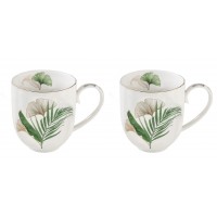 Kubek  w zielone liście 300ml Easy Life