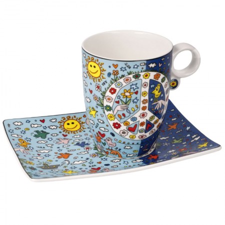 Kubek Artystyczny ''Daj szansę pokojowi'' 400ml James Rizzi Goebel