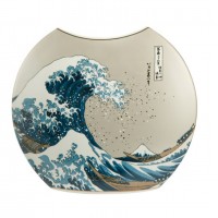 Wazon 20 cm Katsushika Hokusai - Wielka fala Goebel