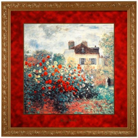 Obraz Dom Artysty 68x68 cm Claude Monet  Goebel