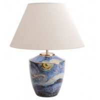 Lampa stołowa biała Starry Night Vincent van Gogh Goebel