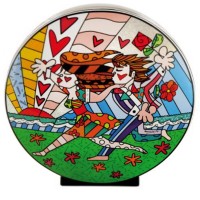 Wazon Falling 30 cm Romero Britto Goebel