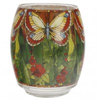 Podgrzewacz szklany Motyle Louis Comfort Tiffany Goebel