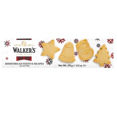 Ciastka Walkers Shortbread Festive Shapes 175g