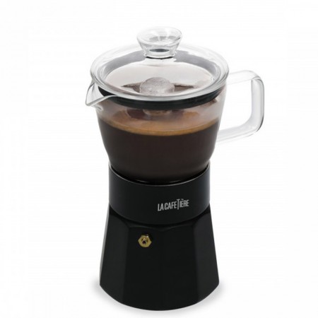 La Cafetiere Verona Kawiarka szklana czarna 290ml