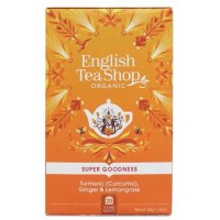 Herbata Bio Turmeric Ginger & Lemongrass 20 torebek English Tea Shop
