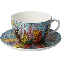 Filiżanka Śniadaniowa My New York City Day 500 ml James Rizzi Goebel