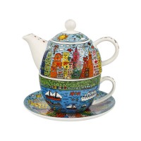 Tea For One My New York City Day 350ml James Rizzi Goebel