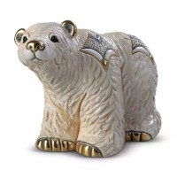 Figurka Niedźwiedź Polarny 8cm De Rosa Rinconada