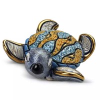 Figurka Mały Żółw Morski Szylkretowy 4cm De Rosa Rinconada