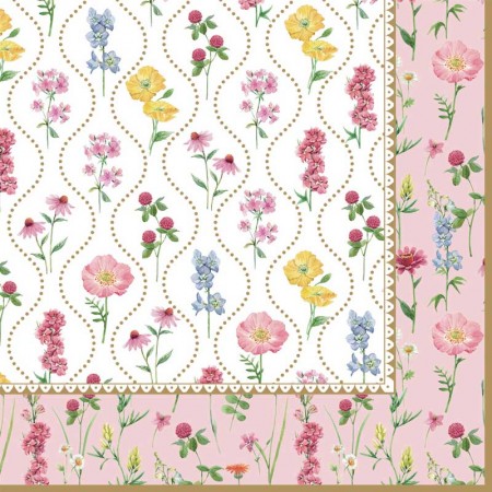 Serwetki Meadow Flowers 33x33 cm 20 szt. Easy Life
