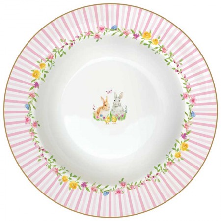 Talerz do Zupy Wielkanocny 21,5 cm Easy Life
