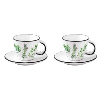 Zestaw 2 filiżanek Herbarium 120ml Easy Life