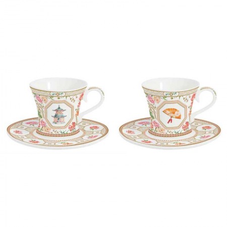 Zestaw 2 filiżanek espresso Jardins d'Orient 80ml Easy Life