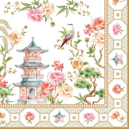 Serwetki Jardins d'Orient 33x33 cm 20 szt. Easy Life
