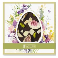 Czekolada Wielkanocna Ciemna z Figami, Pistacjami,Migdałami 85g Cortez
