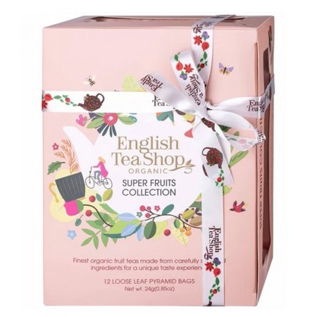 Zestaw Herbat Super Fruit 12 Piramidek English Tea Shop