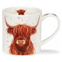 Kubek Orkney Shaggy Tails Highland Cow 350ml Dunoon