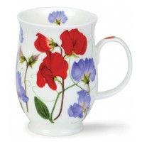 Kubek Suffolk Sweet Peas Red 300ml Dunoon