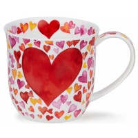 Kubek Cumbrae Big Love Red 450ml Dunoon