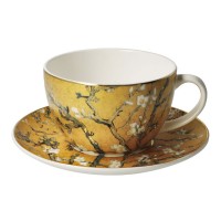 Filiżanka cappucino Almond Tree Gold 250ml Vincent van Gogh Goebel