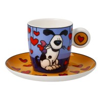 Filiżanka espresso Love Dog 100ml Ed Heck Goebel
