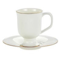 Filiżanka na nóżce Biała 250ml English Collection