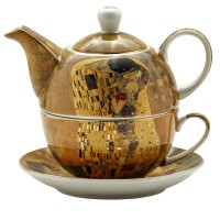 Tea for one Pocałunek Gustaw Klimt 200ml English Collection