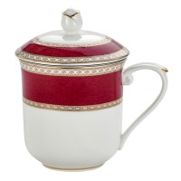 Kubek z zaparzaczem Parisienne Burgund 400ml English Collection