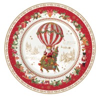 Talerz deserowy Mikołaj Christmas Memories 19 cm Easy Life