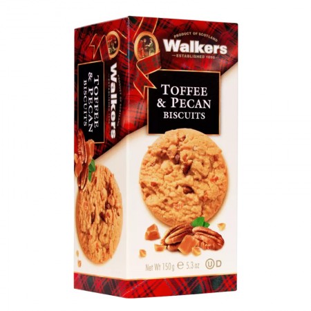 Ciastka Walkers Toffee & Pecan Biscuits 150g