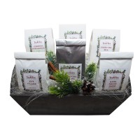 Zestaw 5 herbat i kawa