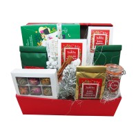 Zestaw z herbatami i kawami