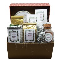 Zestaw z herbatami i kawą