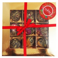 Zestaw 9 herbat kwitnących w pudełku Zestaw 9 herbat kwitnących w pudełku