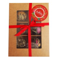 Zestaw 6 herbat kwitnących w pudełku Zestaw 6 herbat kwitnących w pudełku