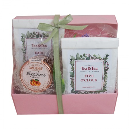 Pudełko prezentowe z herbatami