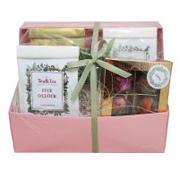 Pudełko prezentowe z herbatami