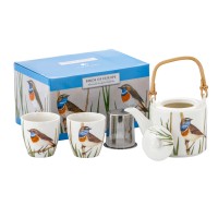 Zestaw dzbanek z czarkami Podróżniczek by Agata Hajdecka 600ml