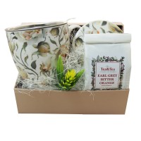 Pudełko prezentowe Kubek z zaparzaczem i herbatą