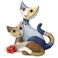 Figurka kotków Fioritura d'amore 8 cm Rosina Wachtmeister Goebel