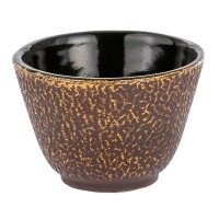 Czarka żeliwna brązowo-złota 100ml