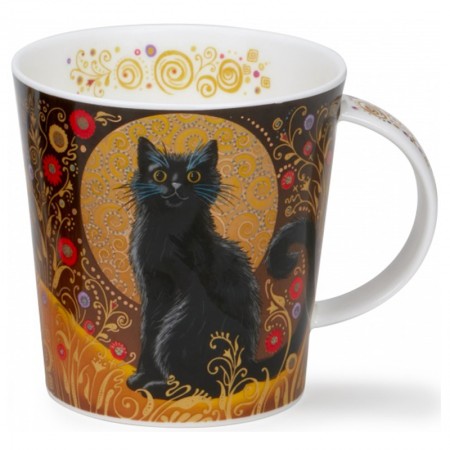 Kubek Cairngorm Celestial Cats Black 480ml Dunoon