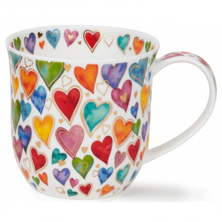 Kubek Cumbrae Dazzle Hearts 450ml Dunoon