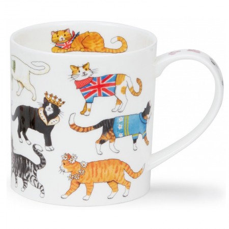 Kubek Orkney Cool Cats Union Jack 350ml Dunoon