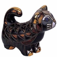 Figurka Czarny kot 9 cm De Rosa Rinconada