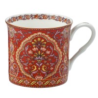 Kubek Kwiaty Czerwony 300ml English Collection