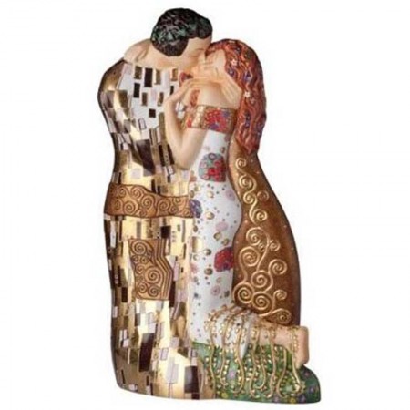 Figurka Pocałunek 41cm Gustaw Klimt Goebel